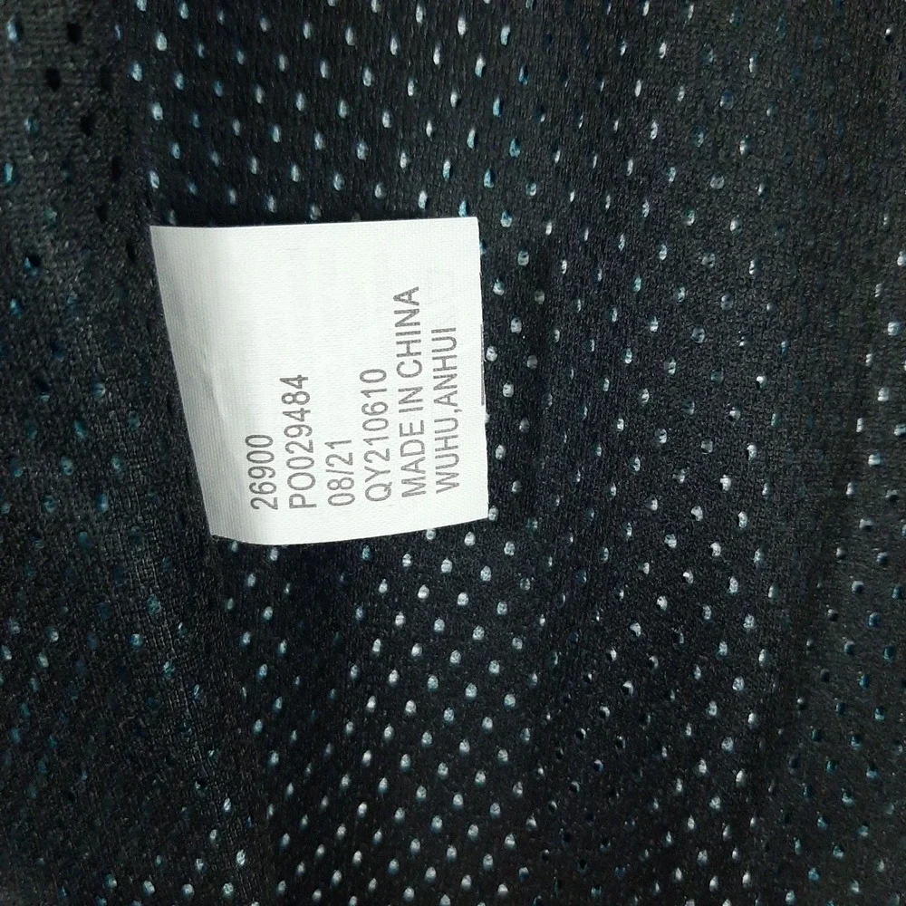 Space Jam A New Legacy Tune Squad Reversible Mesh‎ Jersey Mens Large Black Teal